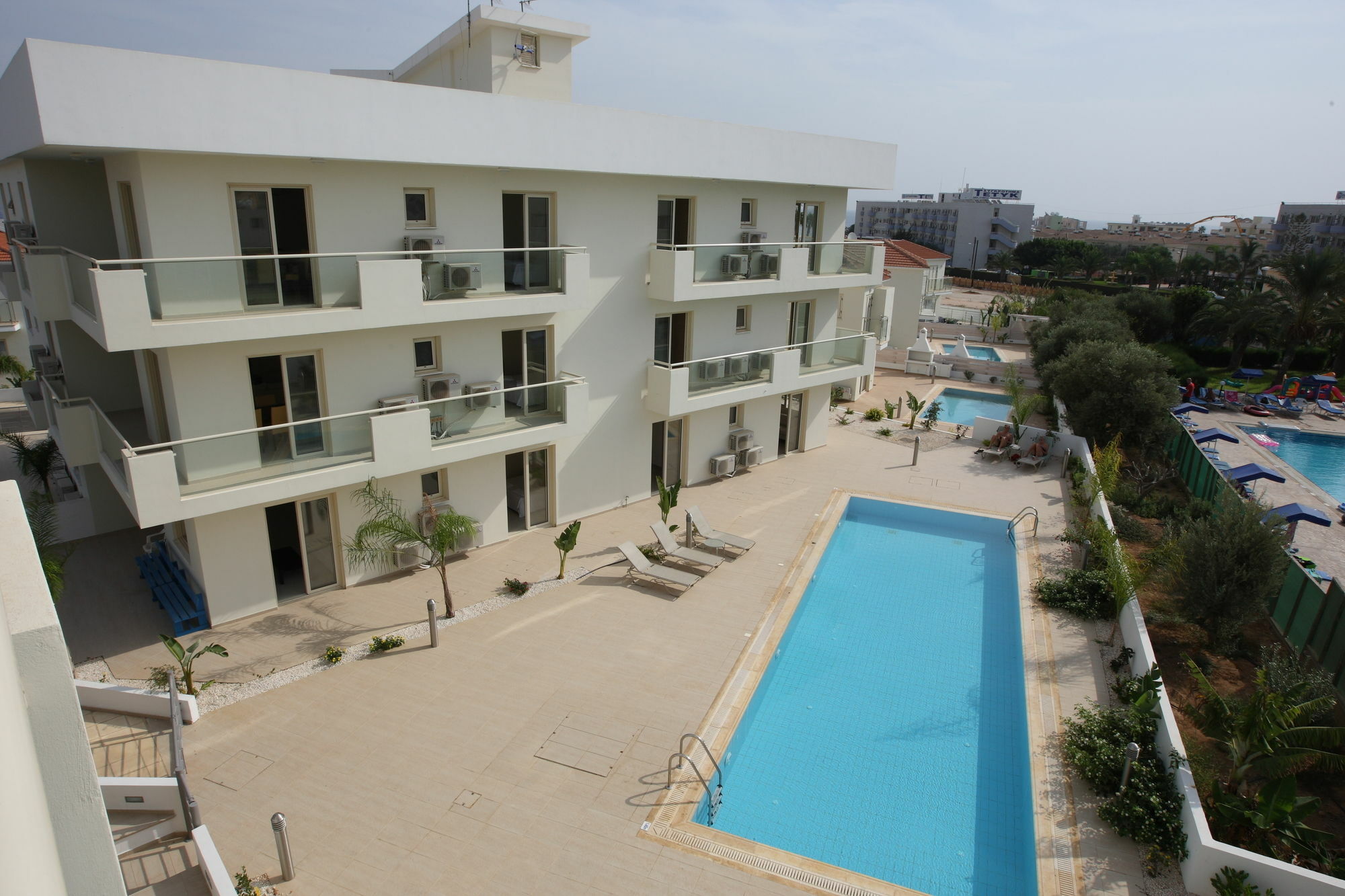 Athena Beach Villas Protaras Bagian luar foto
